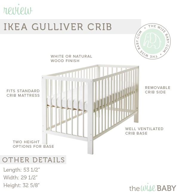ikea white crib