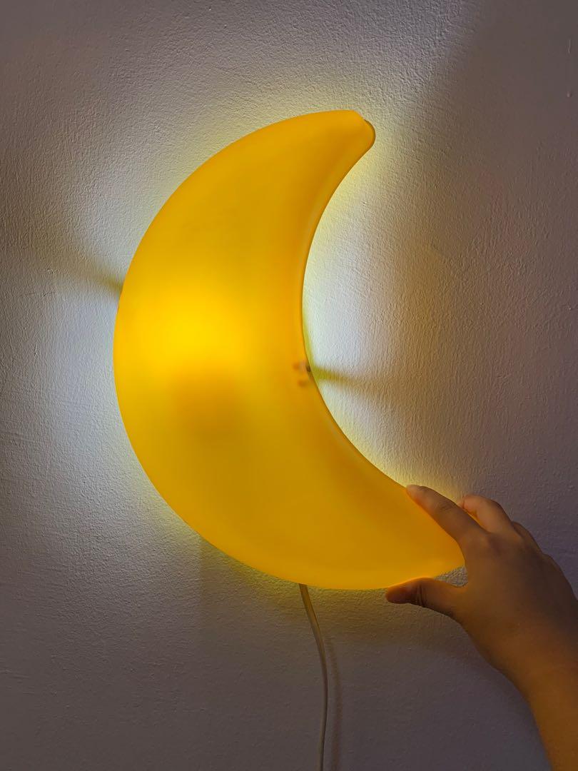 Eve kighul tåbelig Ikea Moon Room Wall Lamp, Furniture & Home Living, Home Improvement &  Organization, Home Improvement Tools & Accessories on Carousell