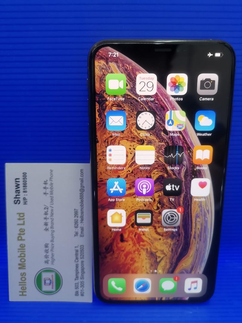 Iphone Xs Max 512gb Gold Used Mobile Phones Tablets Iphone Iphone X Series On Carousell