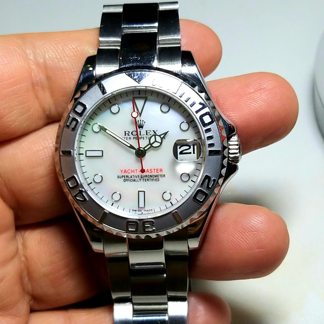 Jam rolex yacht hot sale master