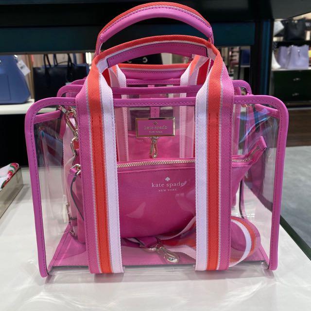 Kate Spade Medium Satchel Sam See Through