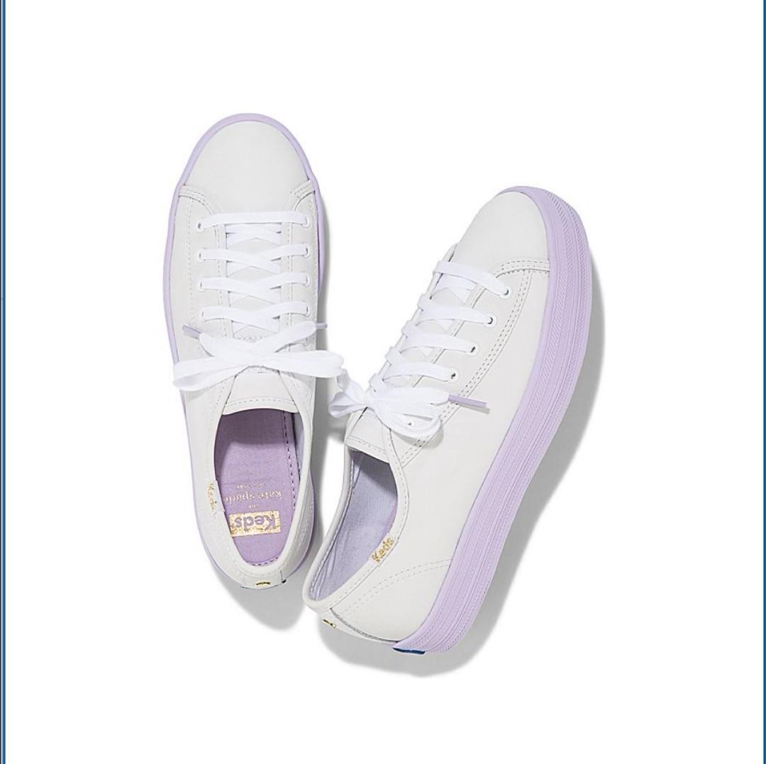 Purple kate new arrivals spade keds