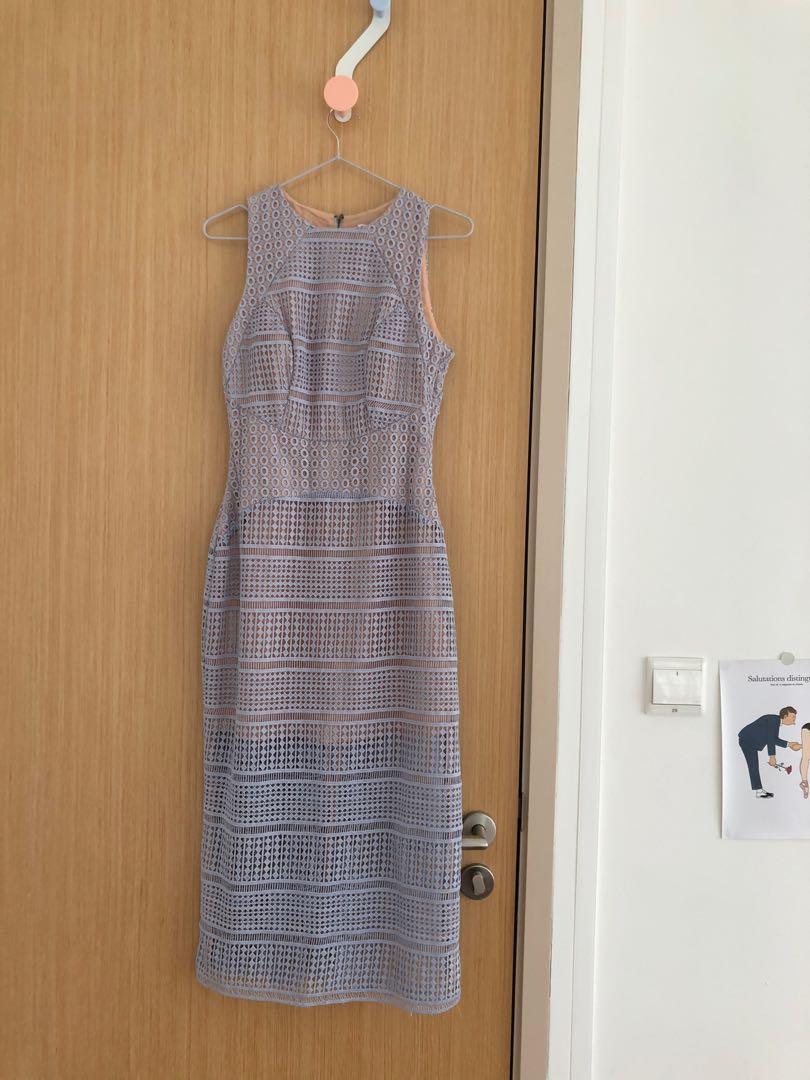 Keepsake blue lace dress shop