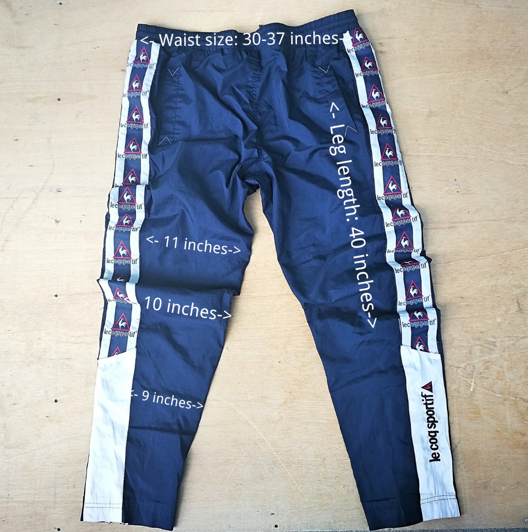 le coq sportif tracksuit bottoms