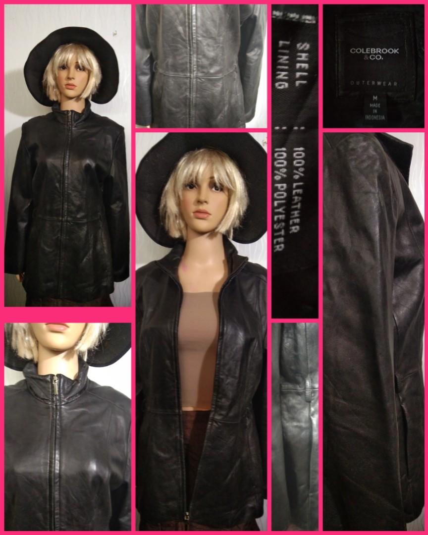 Colebrook & co leather jacket on sale