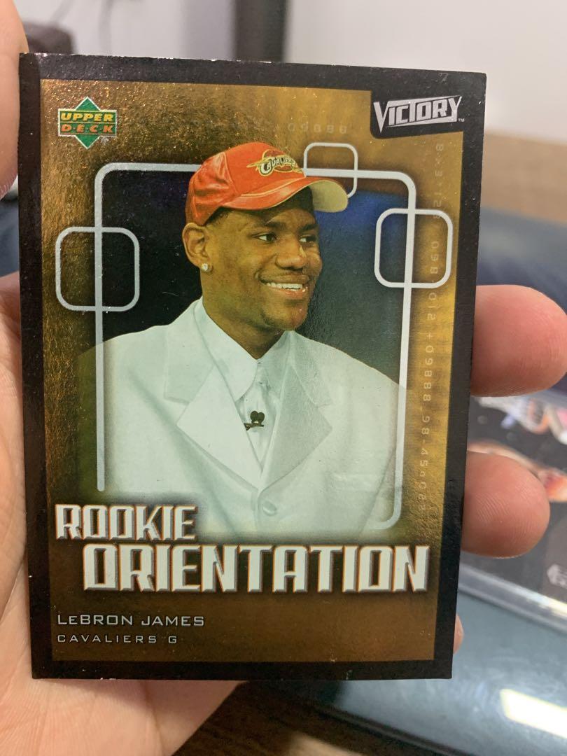 Lebron james rookie orientation card clearance
