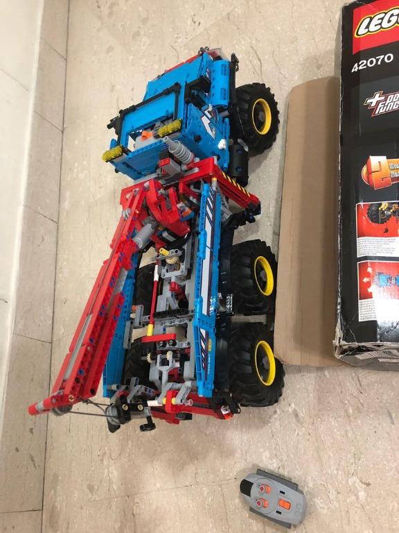 Lego Technic set 42070 6x6 All Terrain Tow Truck Hobbies Toys Toys Games on Carousell