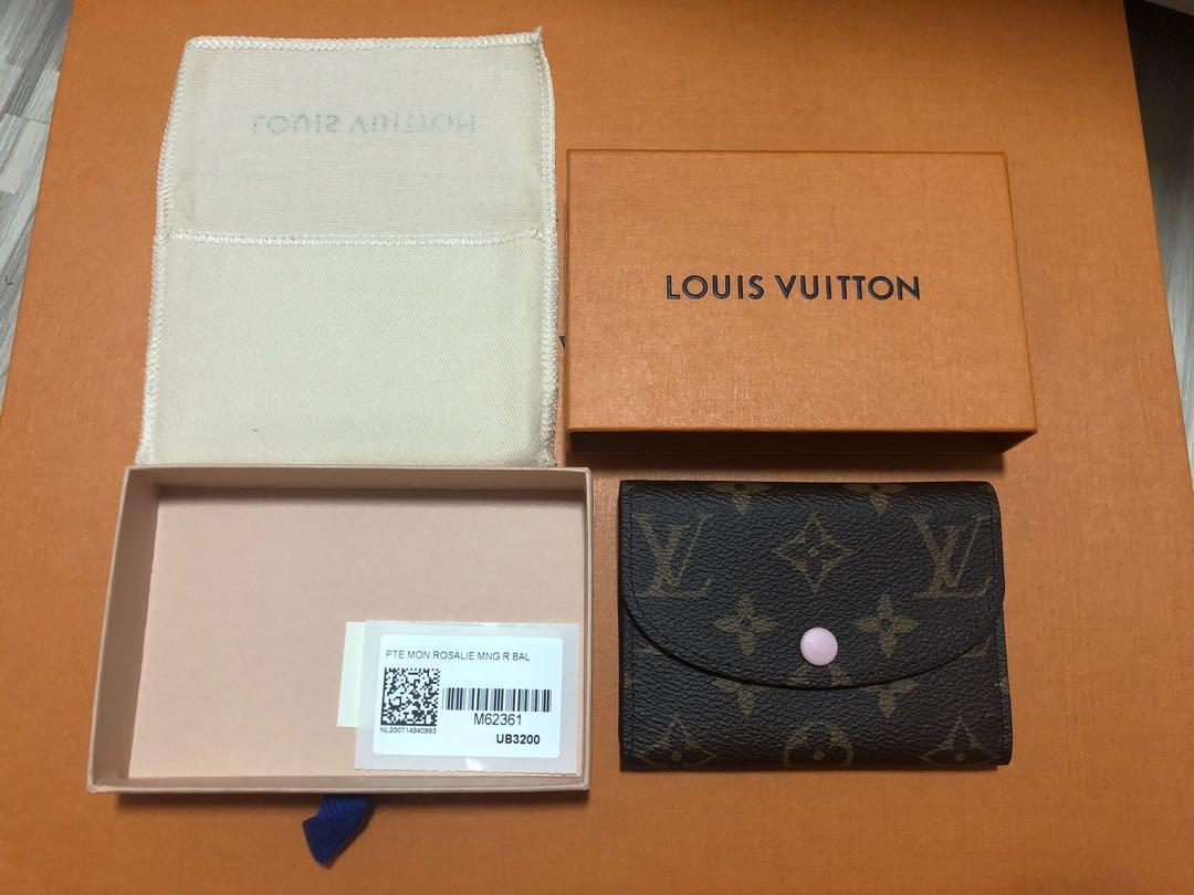 Louis Vuitton, LV, LVOE, Louis Vuitton Coin Purse, Louis Vuitton Rosalie .  . . . #rosaliecoinpurse #l…