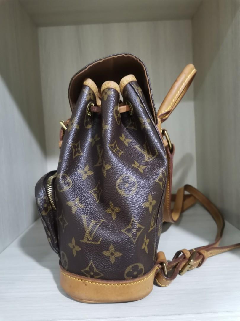 Vintage LV Mini Backpack White, Luxury, Bags & Wallets on Carousell