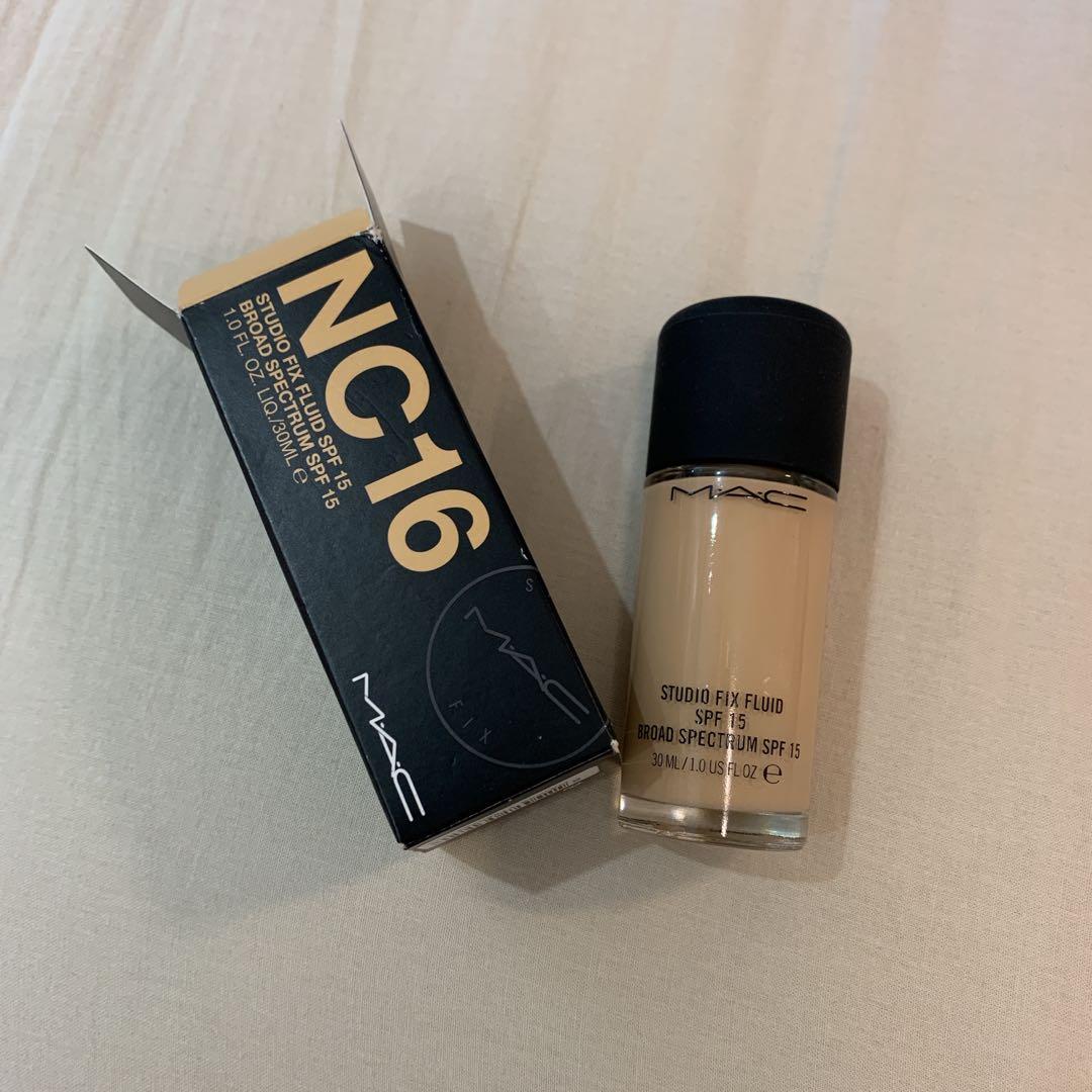 mac studio fix foundation nc16