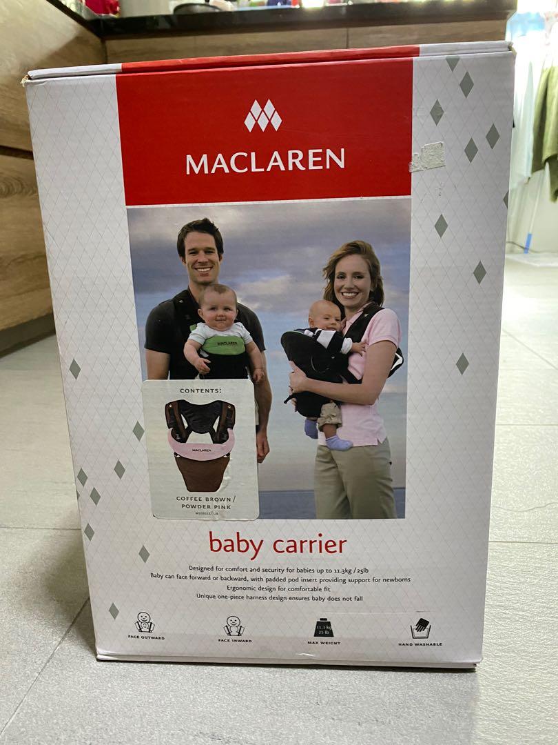 maclaren baby carrier