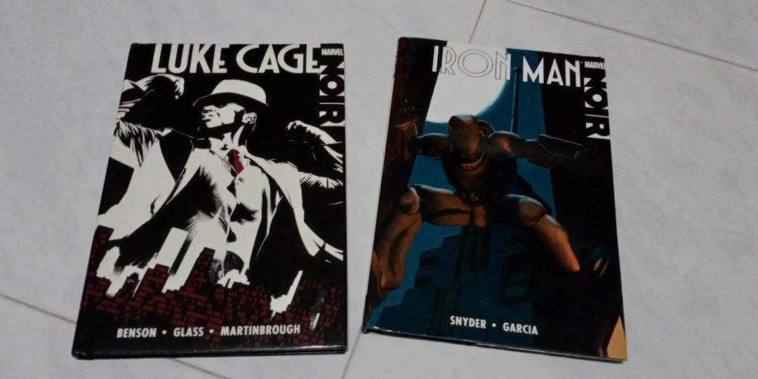 Marvel Noir Luke Cage And Iron Man Books Stationery Fiction On Carousell