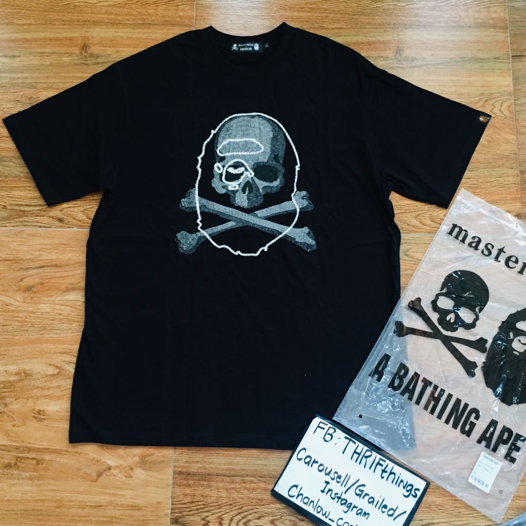 Mastermind Vs a bathing Ape tee, Men's Fashion, Tops & Sets 
