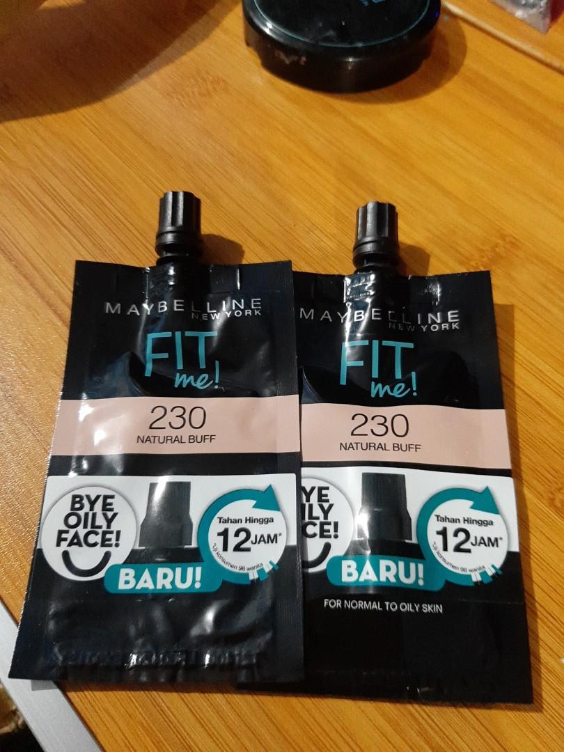 foundation maybelline fit me sachet
