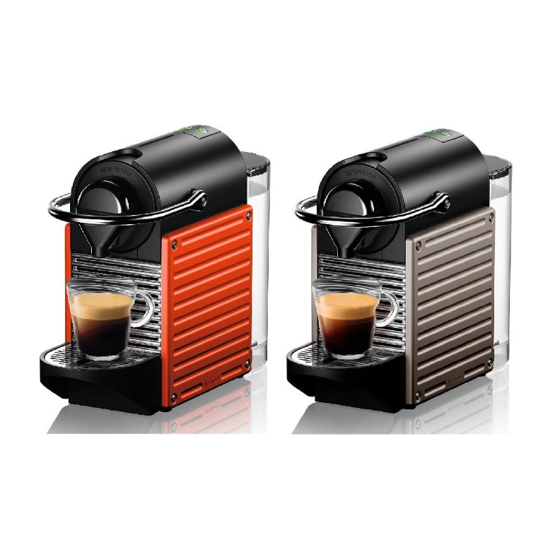 Nespresso Pixie C61-SG-RE-NE 全自動咖啡機(紅色/ 銀色), 家庭