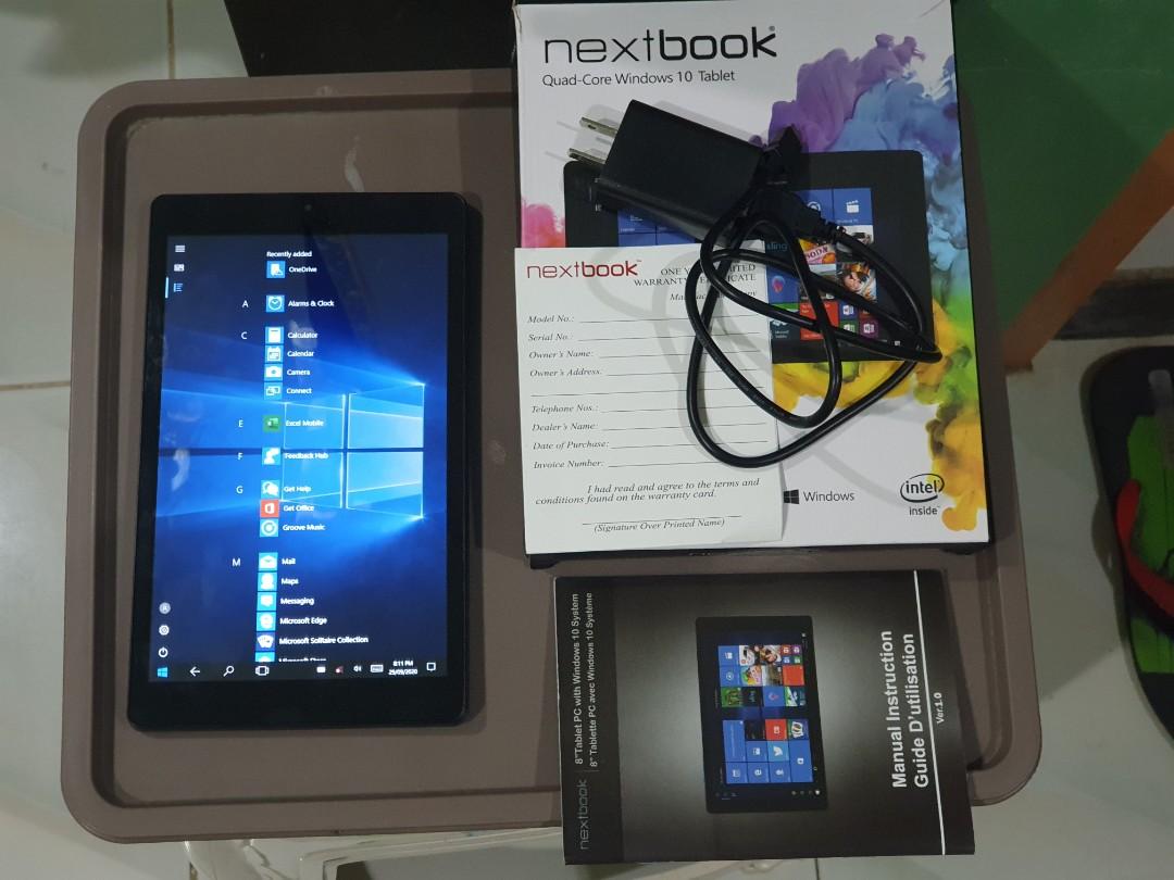 nextbook intel inside tablet charger