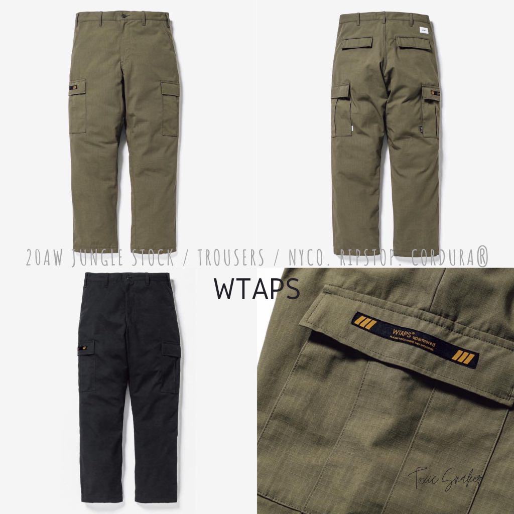 WTAPS JUNGLE STOCK / TROUSERS. NYCO.L | angeloawards.com