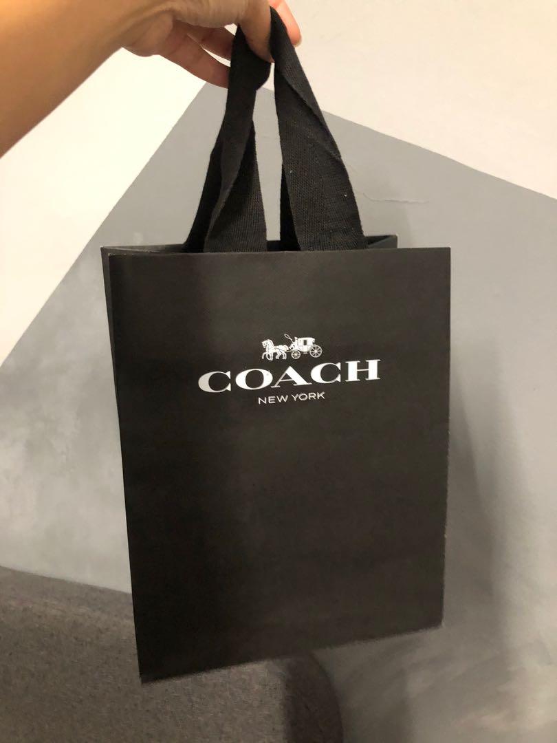 Original Coach Paper Bag