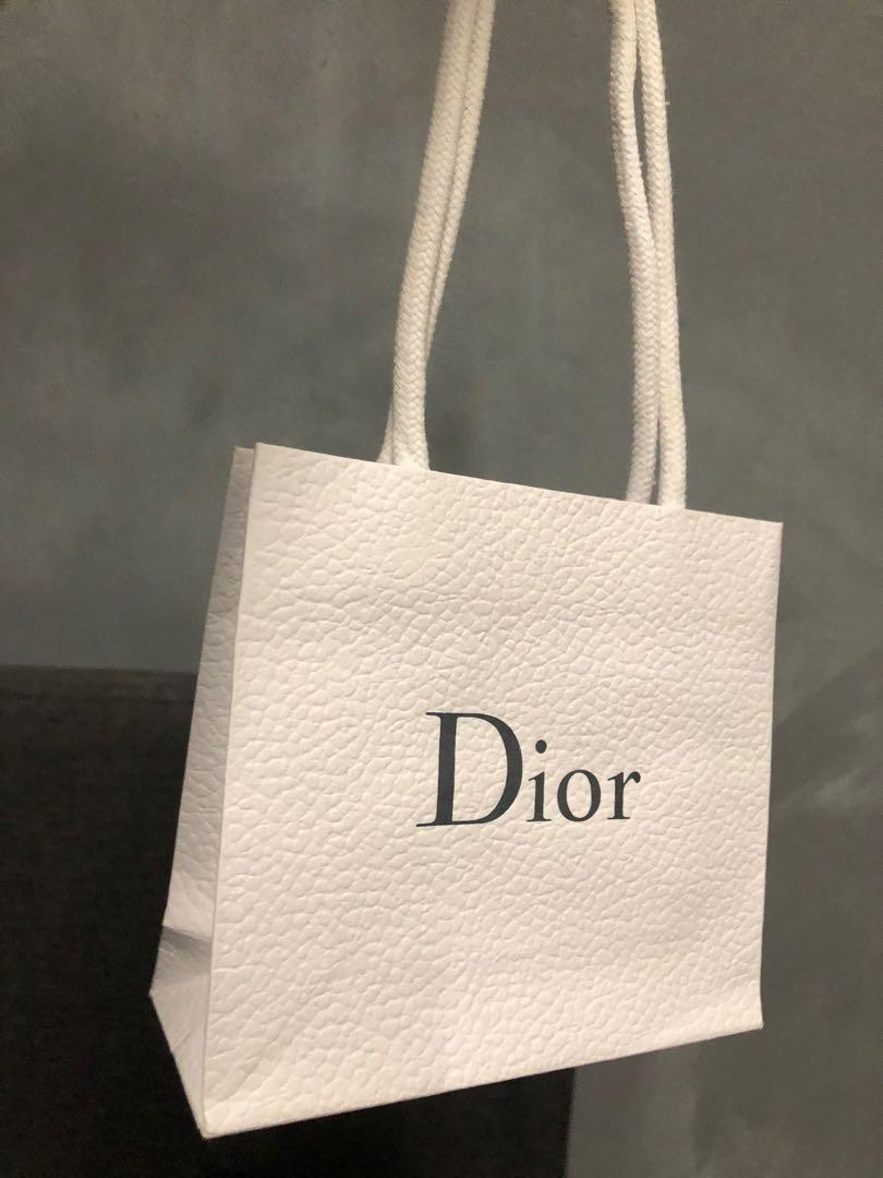 Dior paper bag 2022 xmas Luxury Bags  Wallets on Carousell