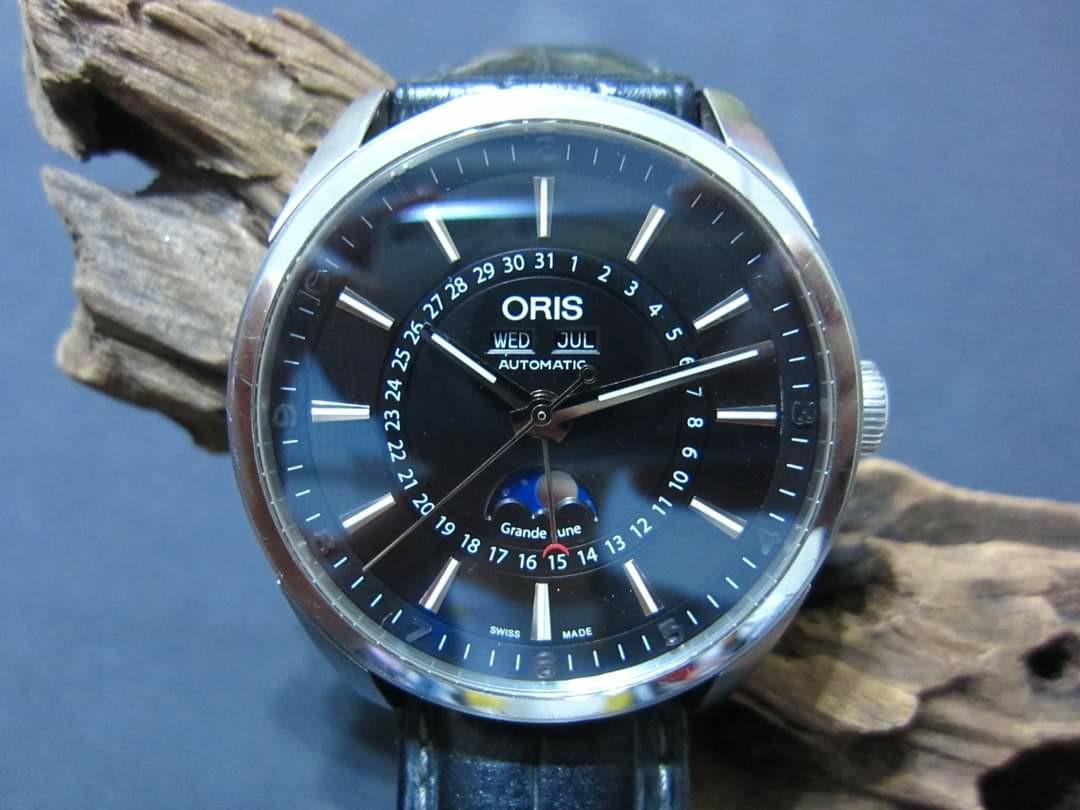 Oris artix new arrivals triple calendar moonphase