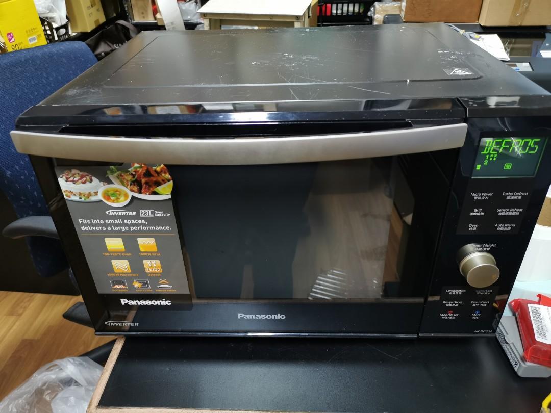 Panasonic microwave oven nndf383, TV & Home Appliances, Kitchen