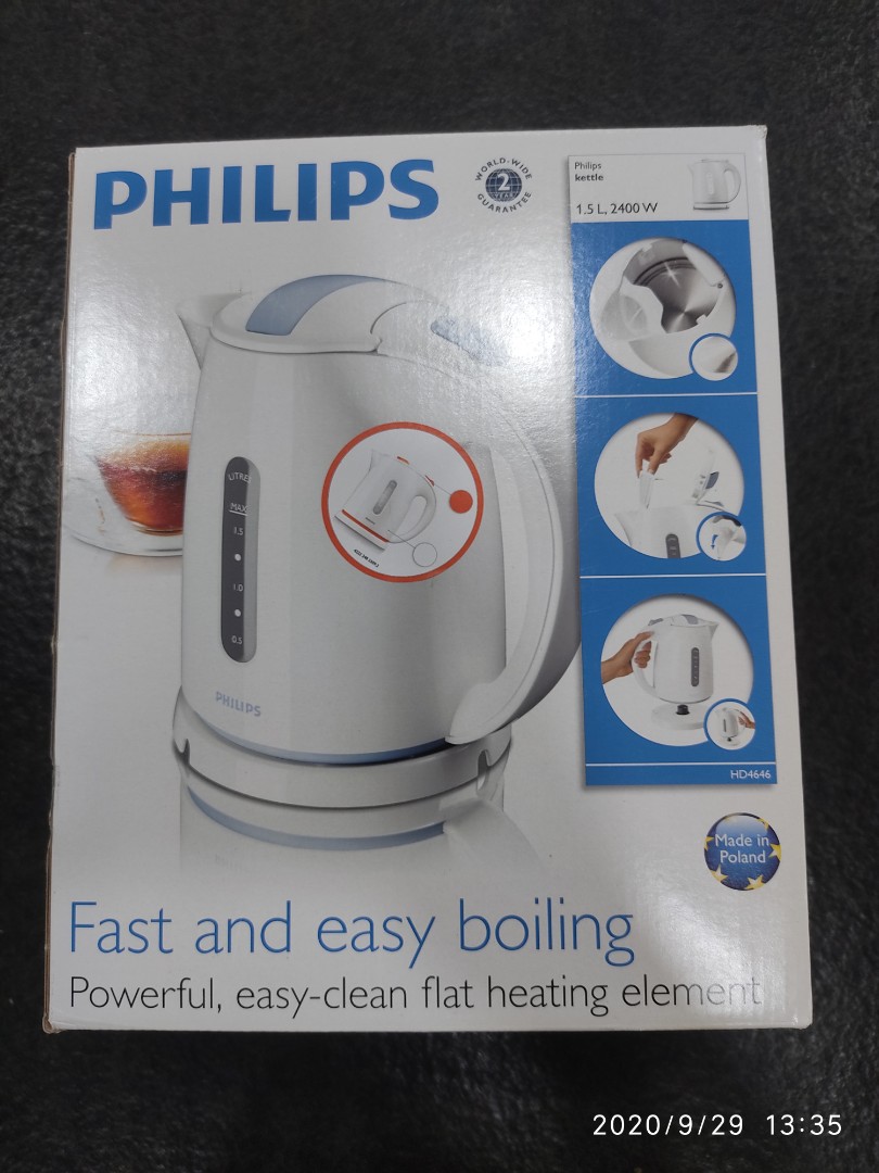 Philips Kettle (HD4646), TV & Home Appliances, Kitchen Appliances