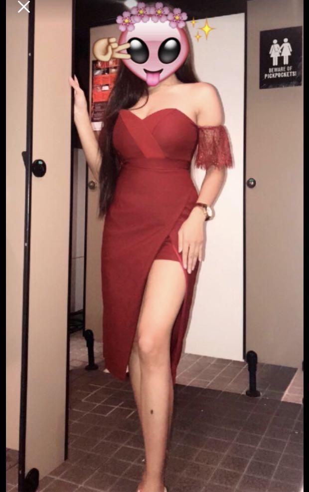Dress with shorts inside store