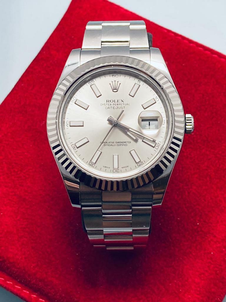 datejust 2 silver dial