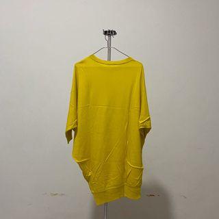 Sabrina knitted yellow top blouse