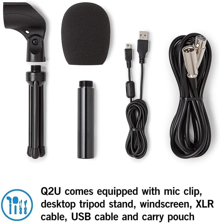 [Official] Samson Q2U Recording and Podcasting Pack USB Cardioid