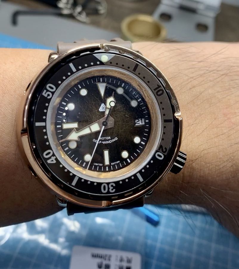 Seiko skx007 sale tuna mod