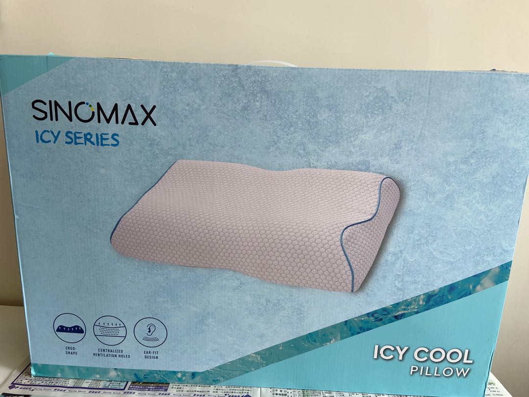 Icy cool shop pillow