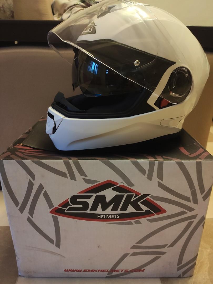 Smk helmets cheap dual visor