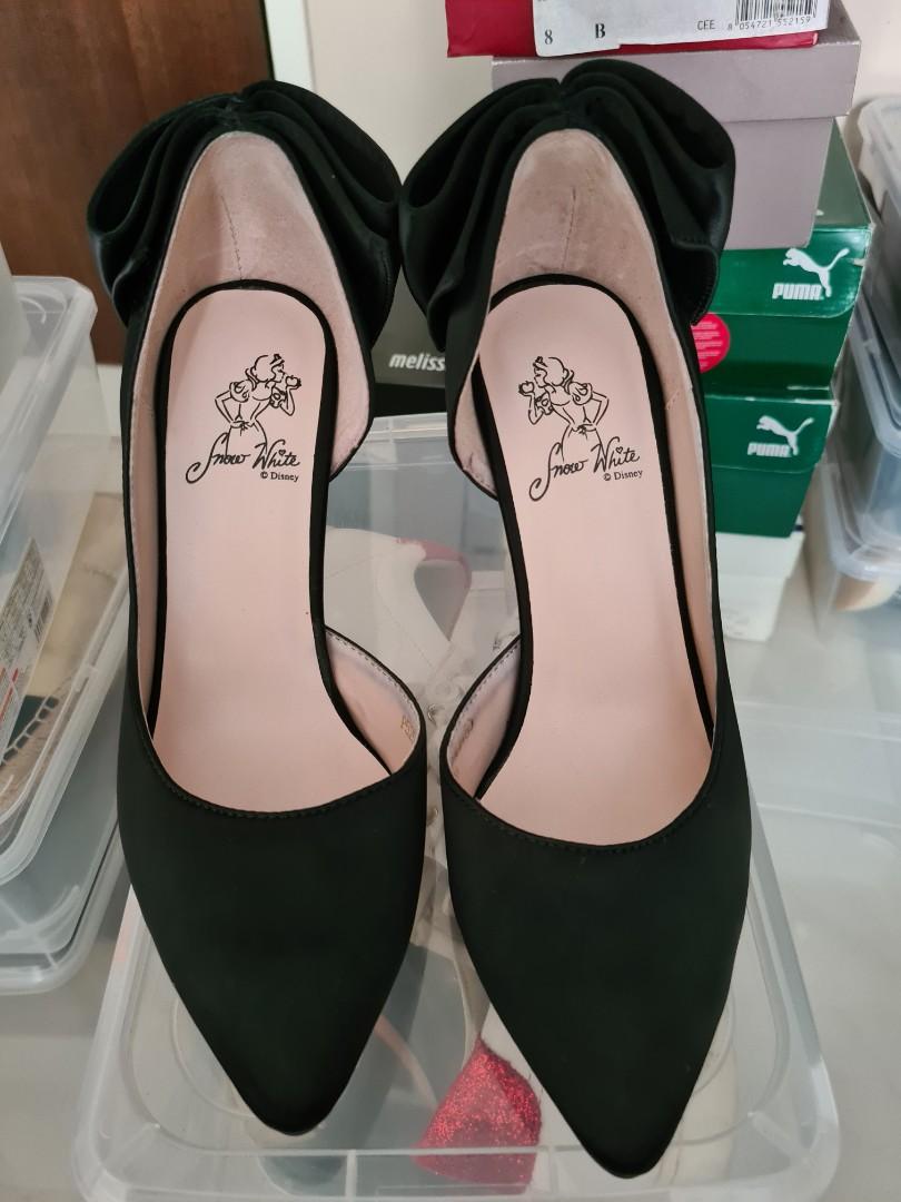 snow white high heels