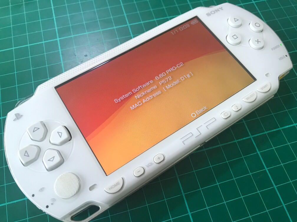 Sony Psp 1000 White Toys Games Video Gaming Consoles On Carousell