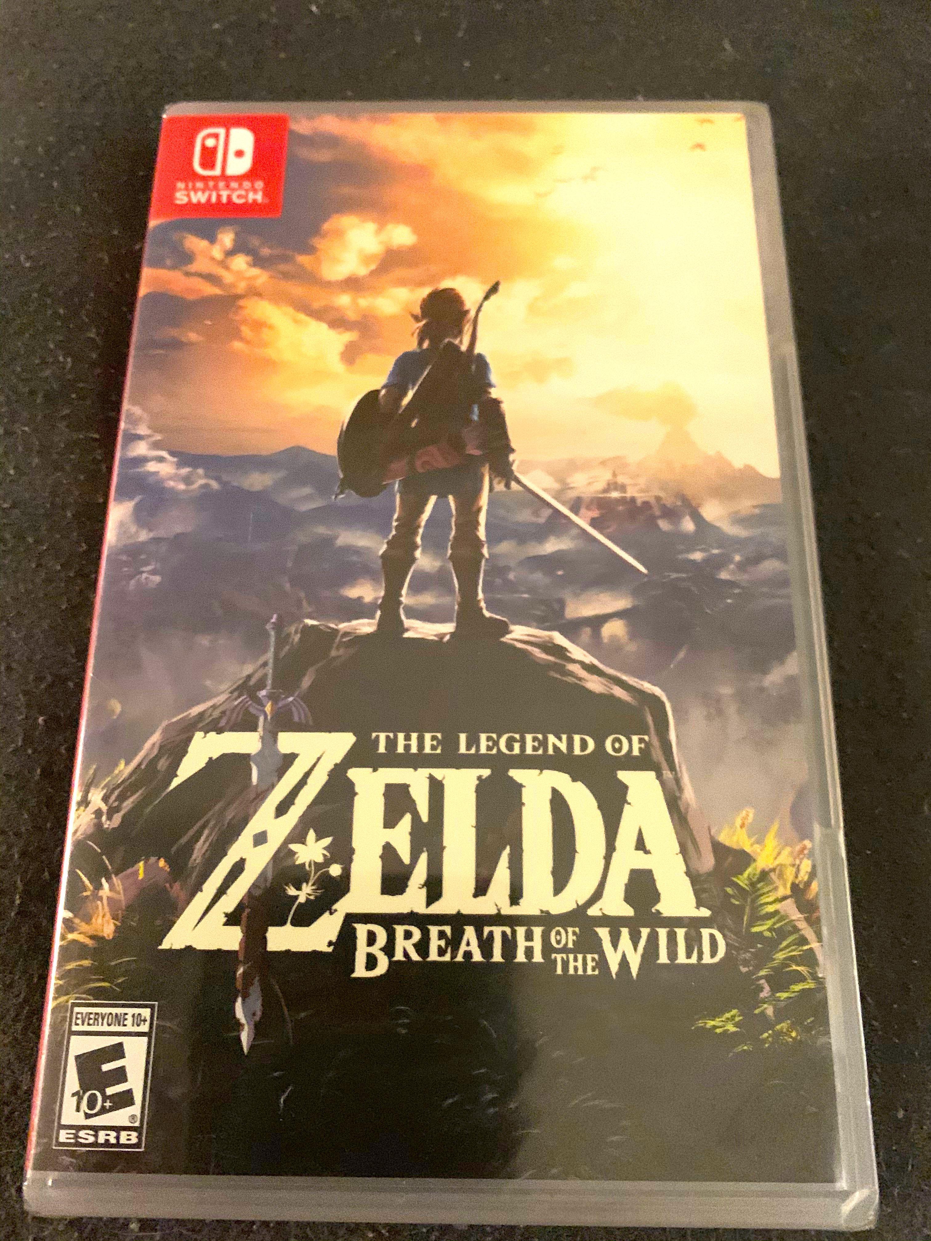 new legend of zelda on Brand New The Legend Of Zelda Breath Of The Wild Video Gaming Video Games Nintendo On Carousell