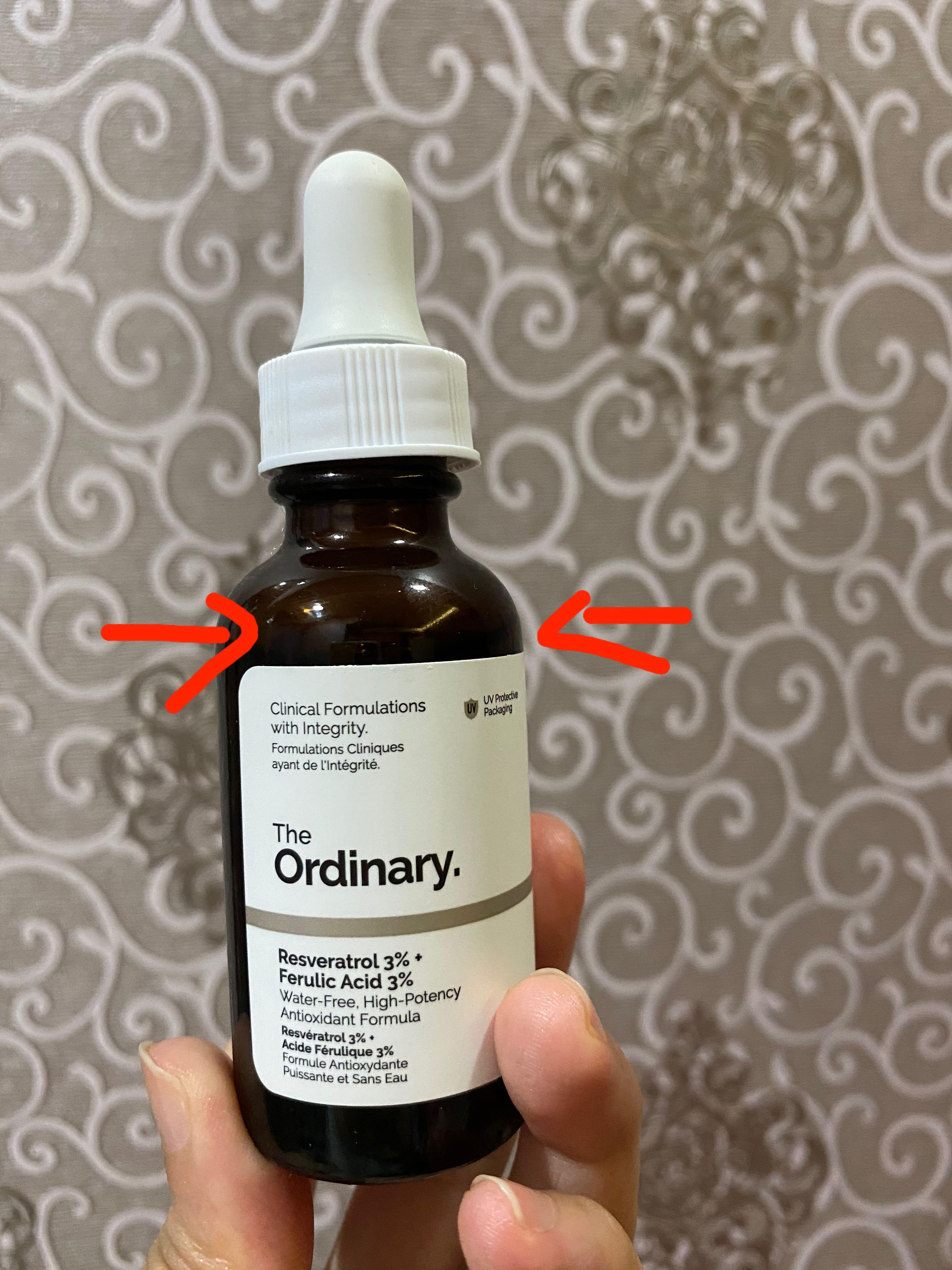 The Ordinary Resveratrol & Ferulic Acid Serum, Kesehatan & Kecantikan