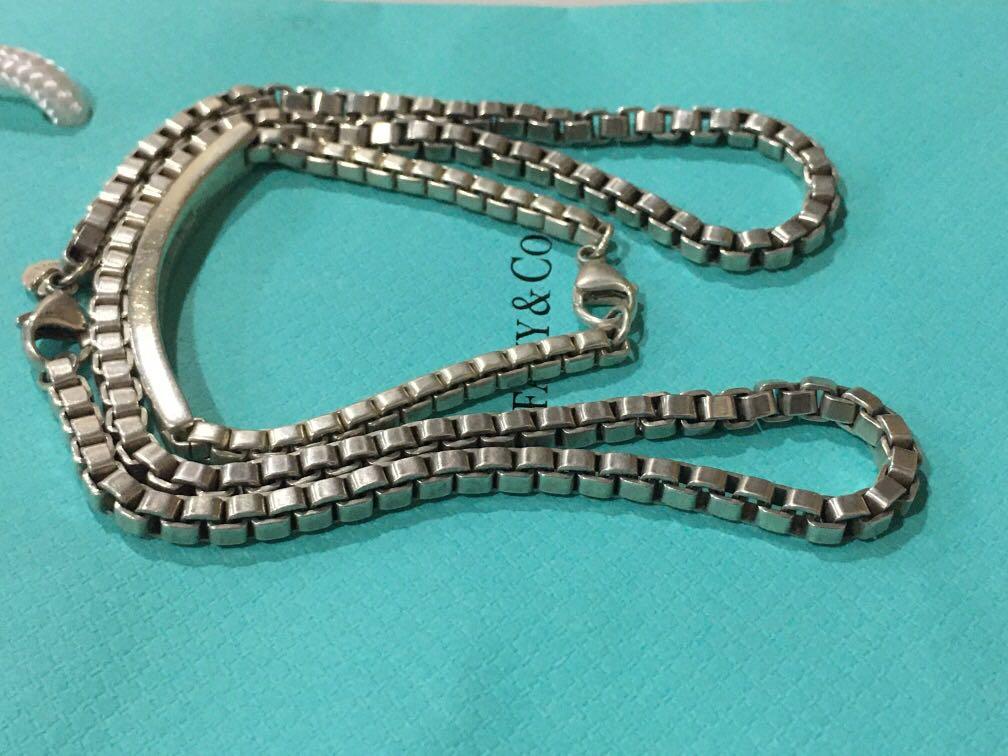 Tiffany & Co Sterling Silver 4mm Venetian Box Link Chain Classic Bracelet  7.5 Inches - Etsy