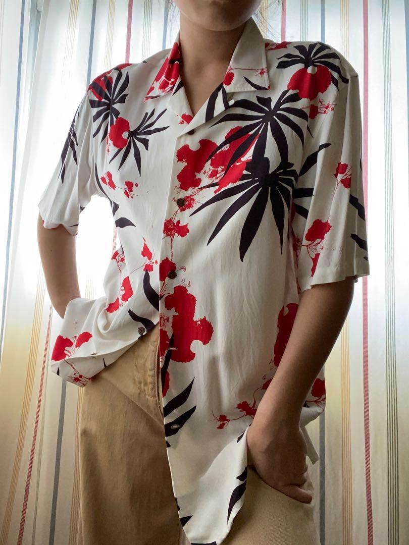 Uniqlo U Men Hawaii Open Collar Shirt Women S Fashion Clothes Tops On Carousell Uniqlo U Men Hawaii Open Collar Shirt Women S Fashion Clothes Tops On Carousell