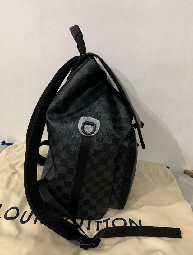 LV LOUIS VUITTON Utility Damier Graphite Backpack 100% Authentic Retail  $4,500