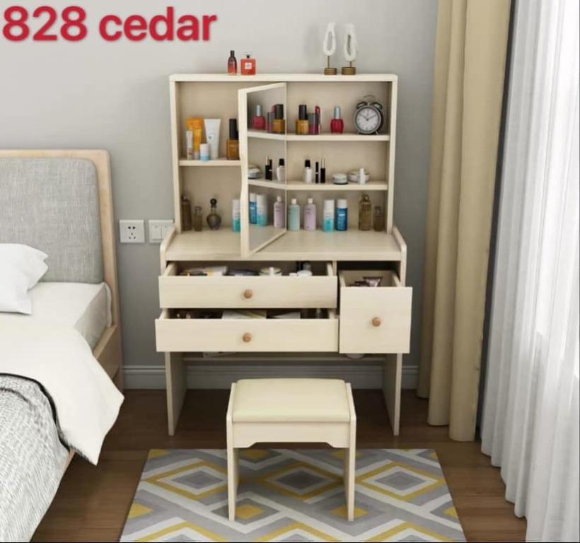 Vanity table (Category: Tables & Sets) located in Manila. Submitted by affordshopz (Listing ID 1038358089, Image 2). Description: open for delivery COD .