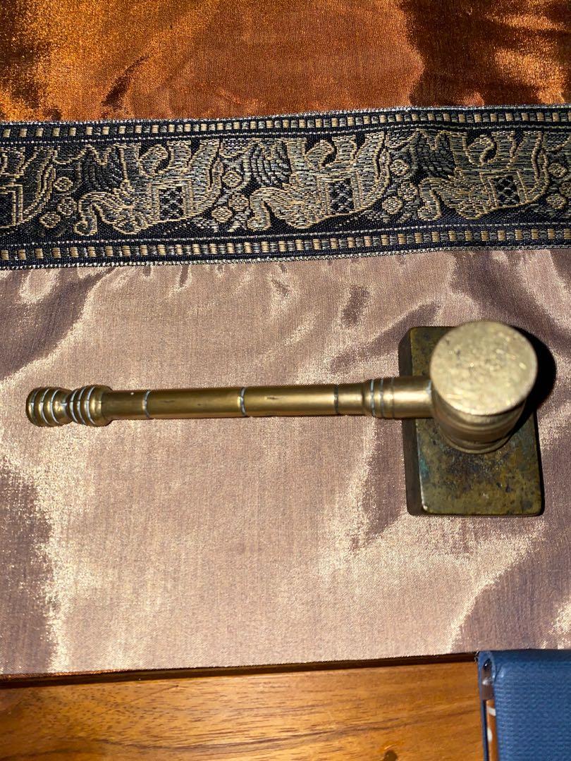 Vintage Antique Gavel and Block, Hobbies & Toys, Memorabilia