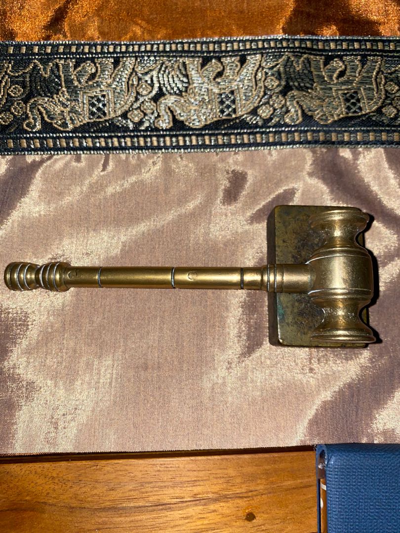 Vintage Antique Gavel and Block, Hobbies & Toys, Memorabilia