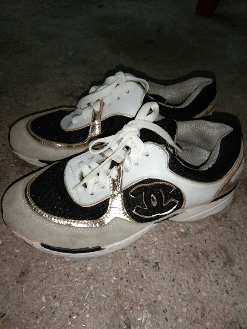 chanel vintage sneakers