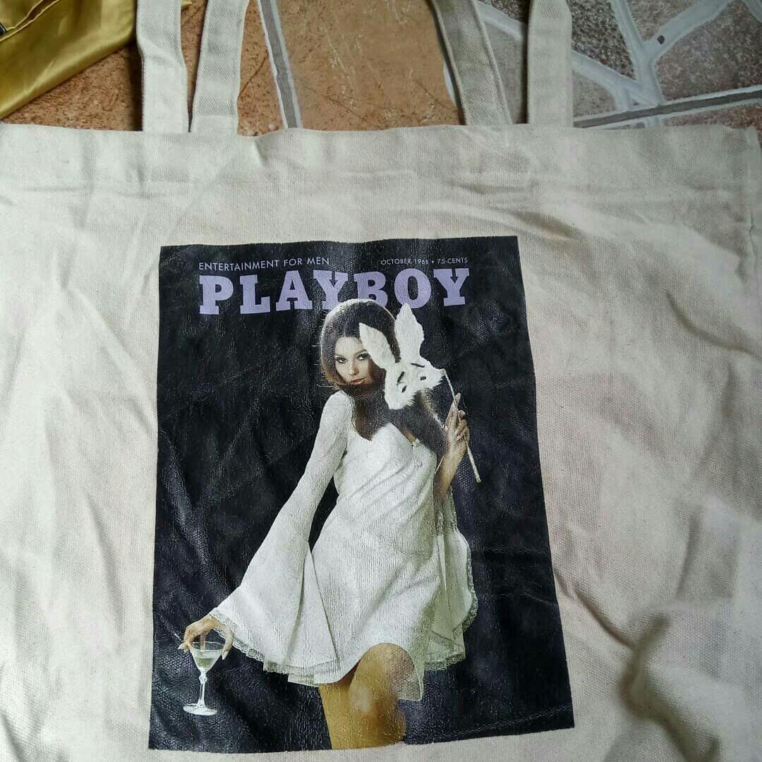 Playboy magazine sales bag
