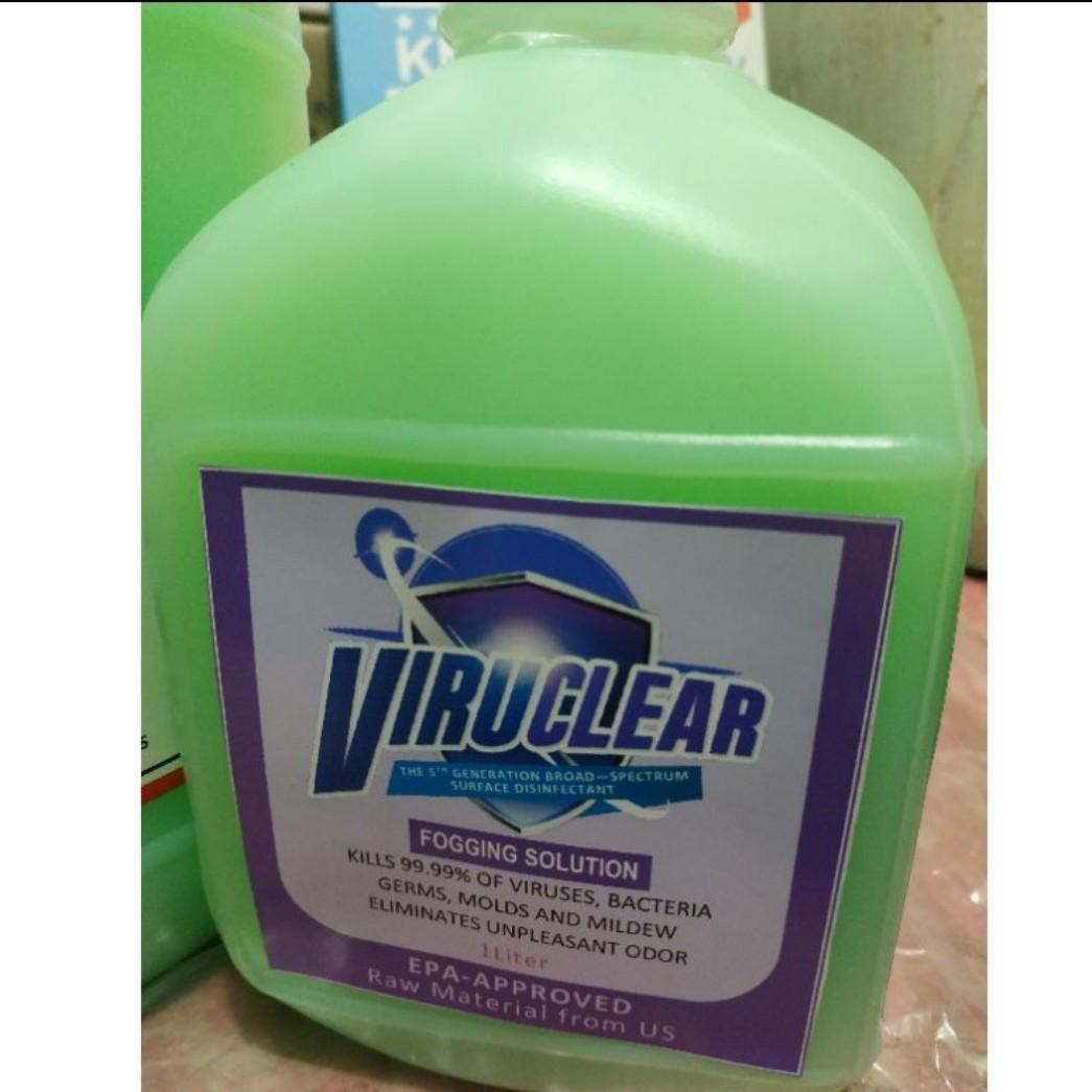 Viruclear fogging solution 1 liter, Furniture & Home Living ...