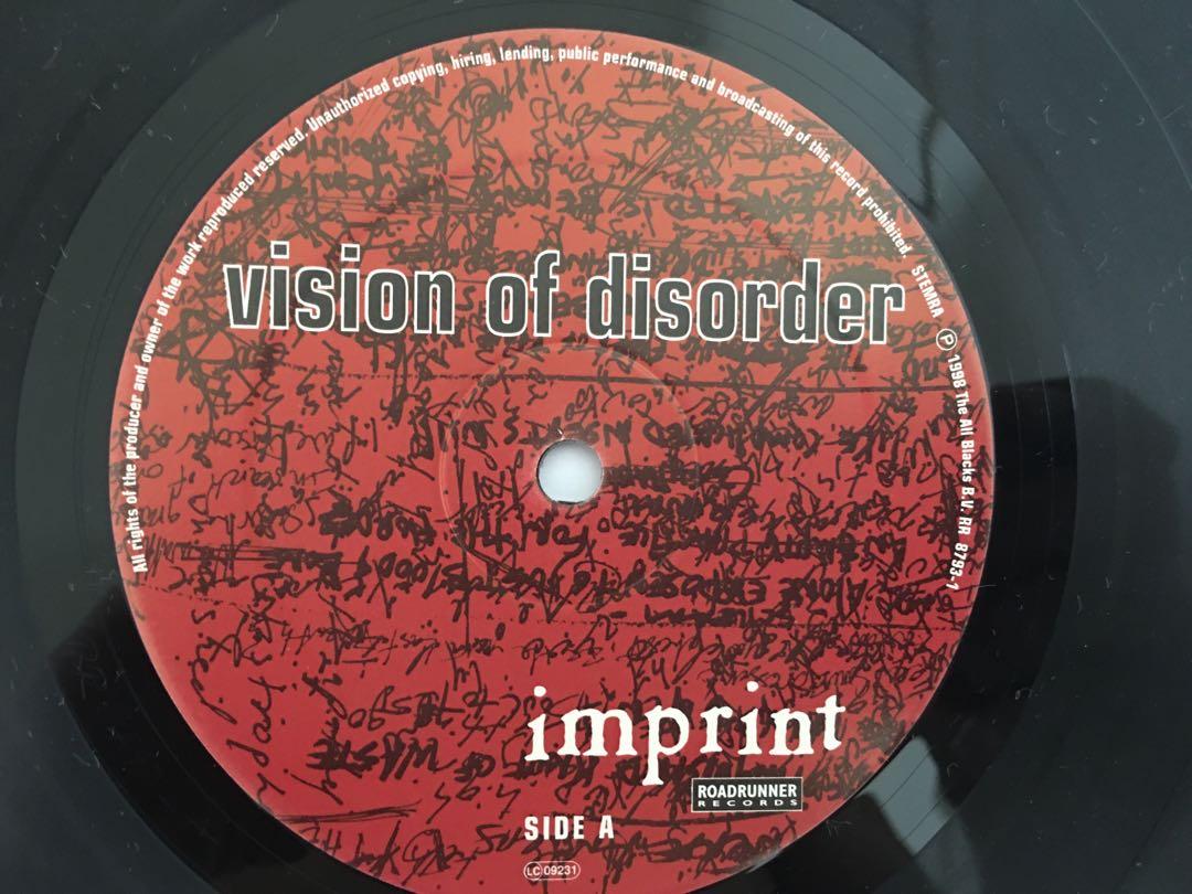 エンタメ/ホビーVISION OF DISORDER FOR THE BLEEDERS レコード | alityan.com -  ポップス/ロック(洋楽)