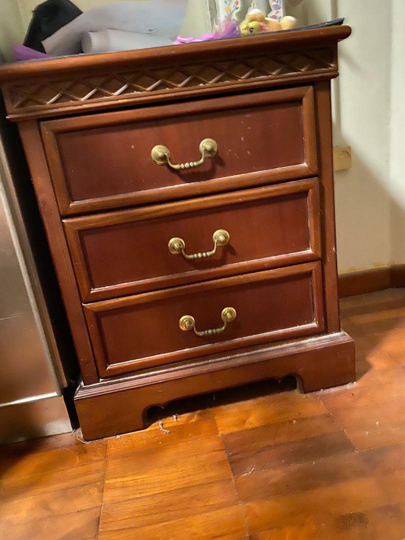 Wardrobe, dressing table & side table, Furniture & Home Living