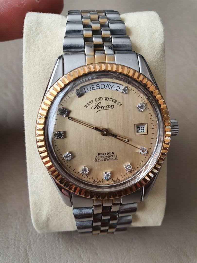 West End Watch Prima Automatic 25 Jewels 2024 towncentervb