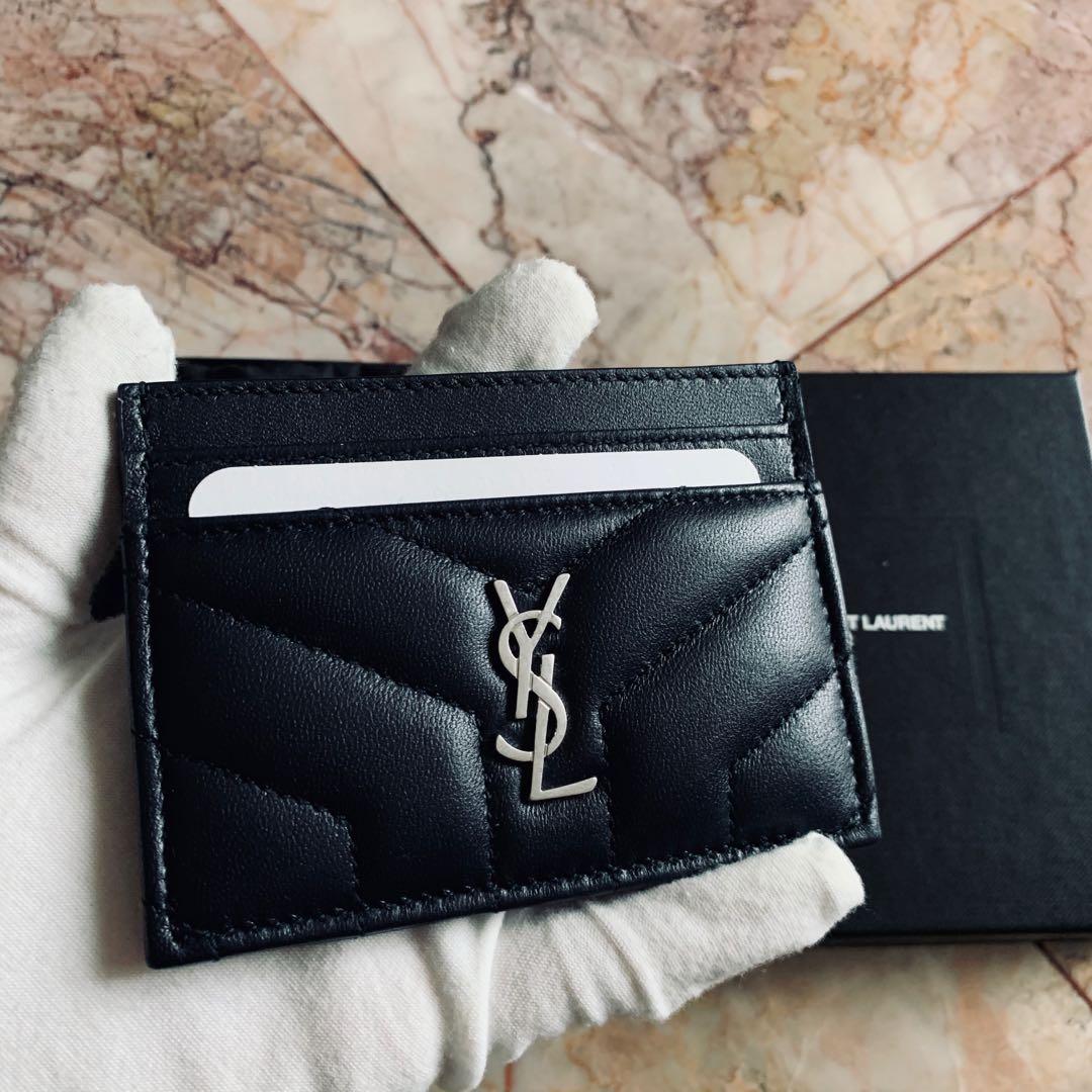 Ysl loulou card case best sale